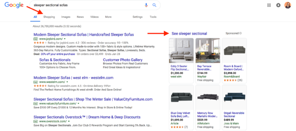 Google shopping mua sắm online hiệu quả