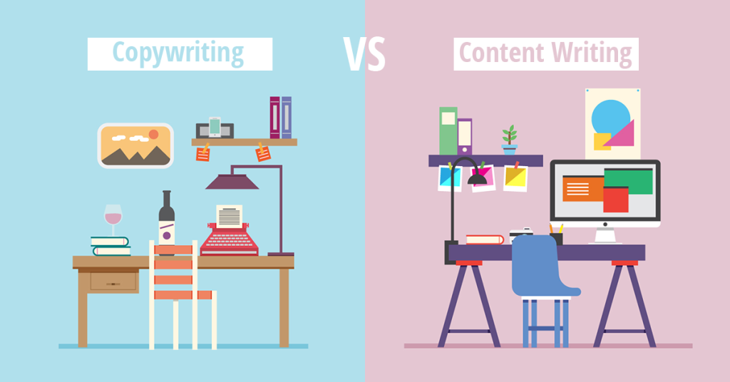 Sự khác biệt căn bản giữa Content Writer và Copywriter