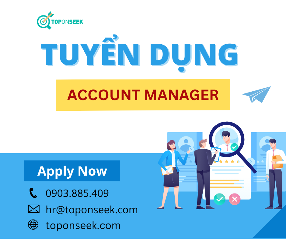 [HCM – ĐN] Account Manager