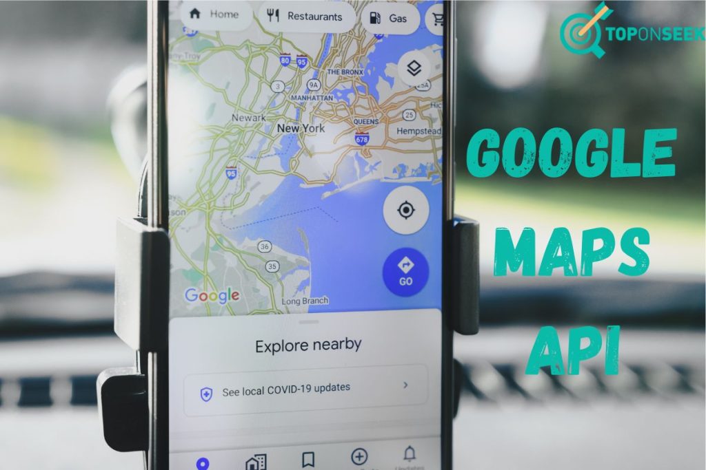 Google Maps API cho phép một website có thể nhúng nội dung website khác do Google Maps cung cấp