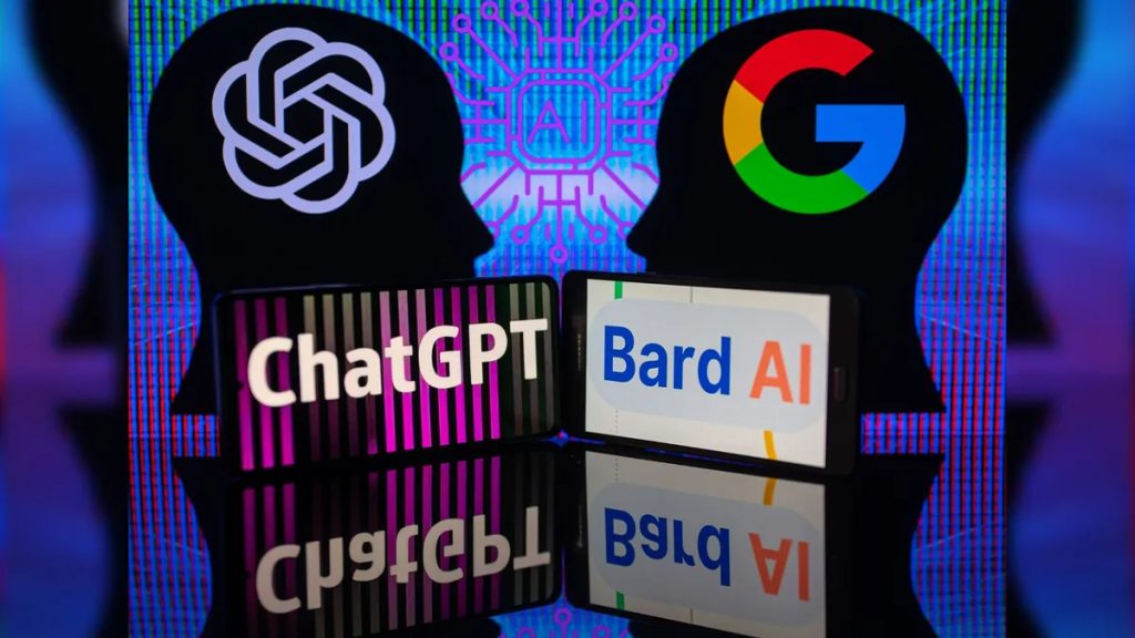 Google Bard đối đầu với ChatGPT