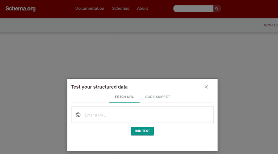 Kiểm tra schema của URL bằng Structured Data Testing Tool 