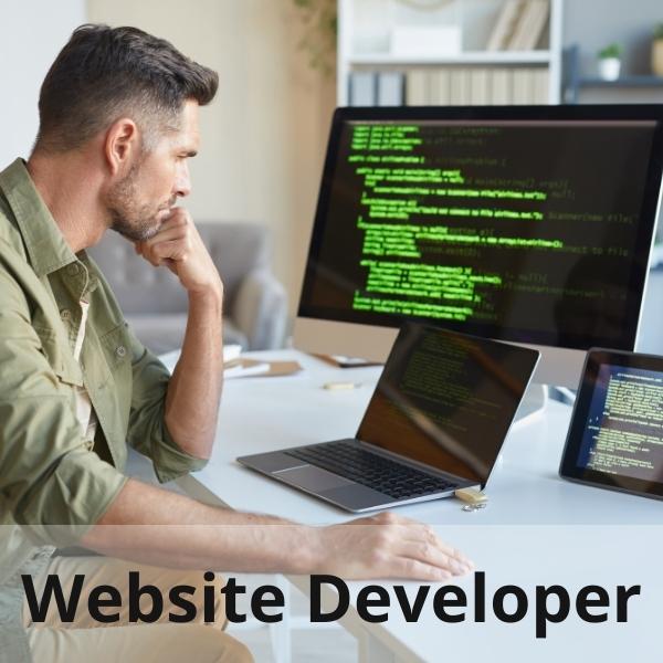 Website developer là một vị trí phổ biến trong lĩnh vực IT