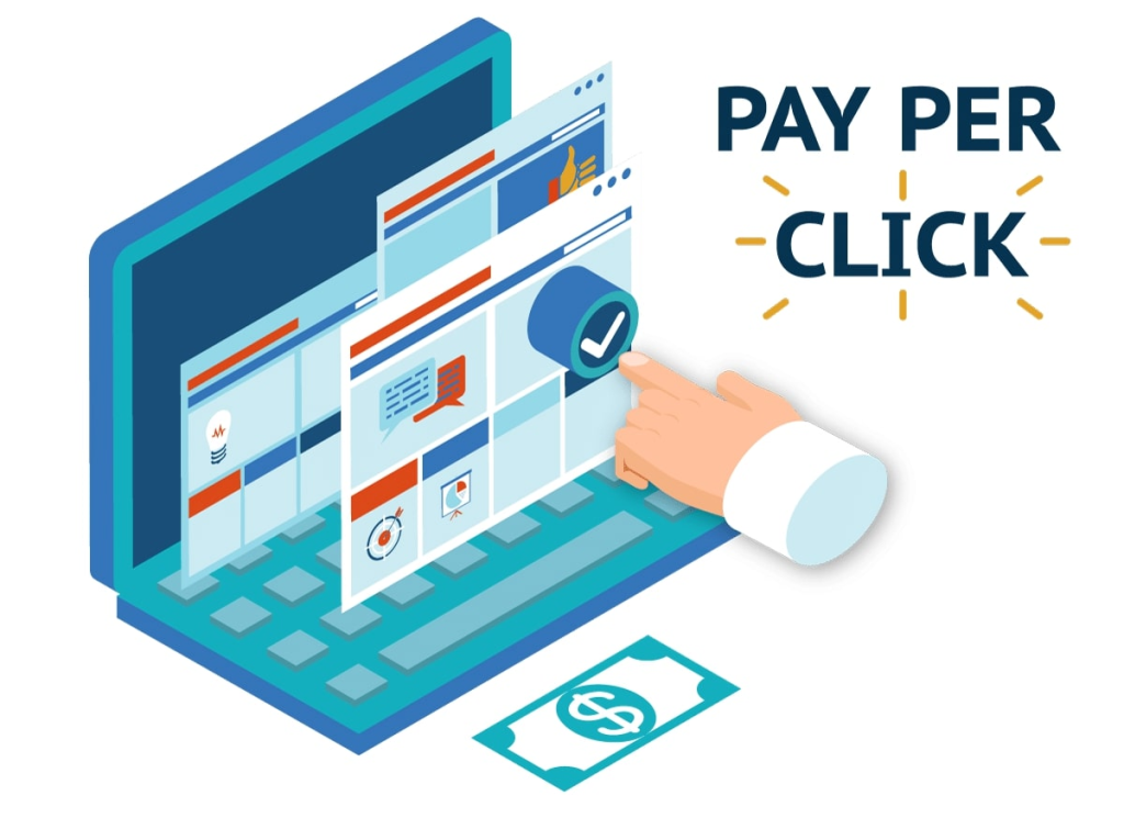 PPC (Pay Per Click) là hình thức quảng cáo trực tuyến trả tiền cho mỗi lần nhấp