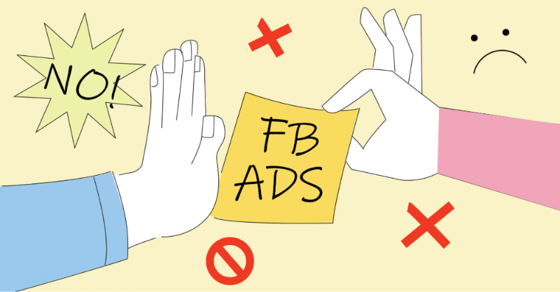 Tài khoản quảng cáo bị Facebook gắn cờ sẽ khiến quảng cáo không thể phân phối đến người dùng