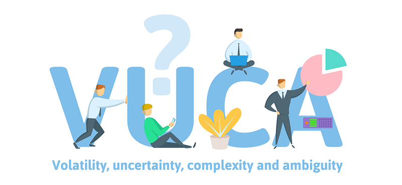 Các yếu tố VUCA liên hệ chặt chẽ với nhau