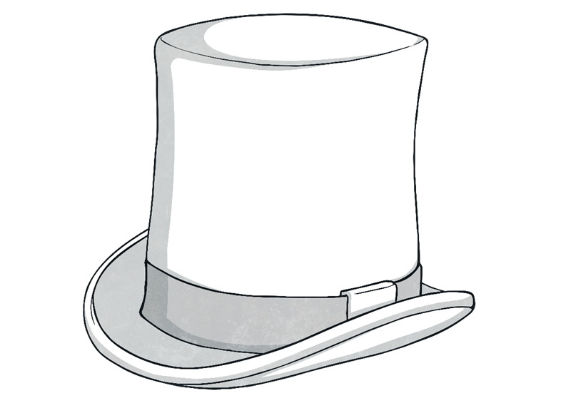 Chiếc mũ trắng tượng trưng cho đánh giá khách quan dựa trên những thông tin và dữ liệu có sẵn