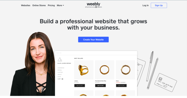 Thiết kế website với Weebly