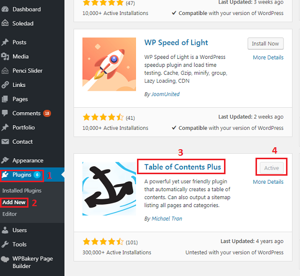 Cách tạo table of contents đơn giản trên WordPress