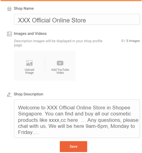 Tối ưu phần mô tả và tên shop để SEO Shopee 