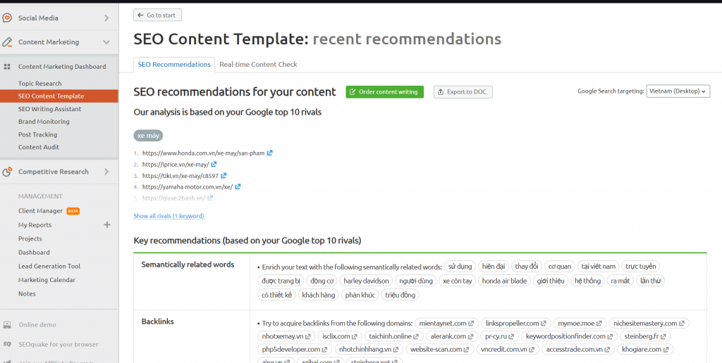 SEO Content Template