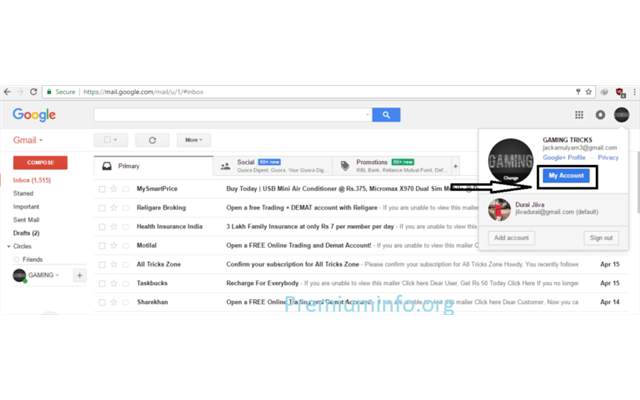 Tạo Gmail không giới hạn chỉ duy nhất số điện thoại di động