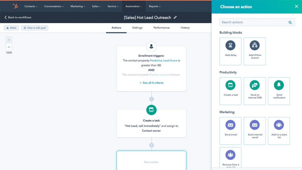 HubSpot phần mềm CRM