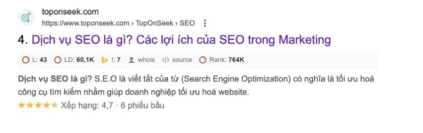 Tối ưu tiêu đề và thẻ mô tả chuẩn SEO