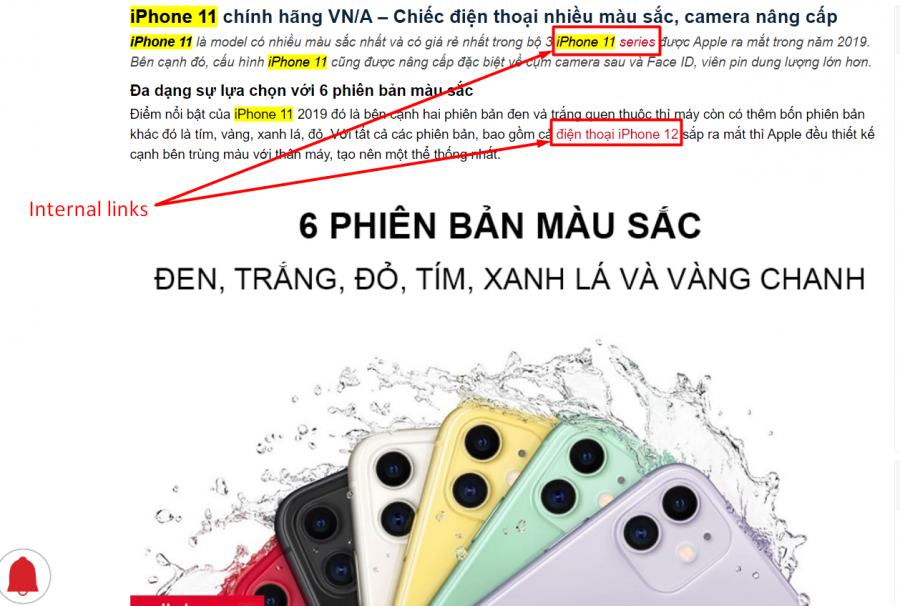 mẫu content chuẩn seo