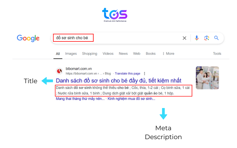 Cách thiết lập Title và Meta Description trong SEO bán hàng