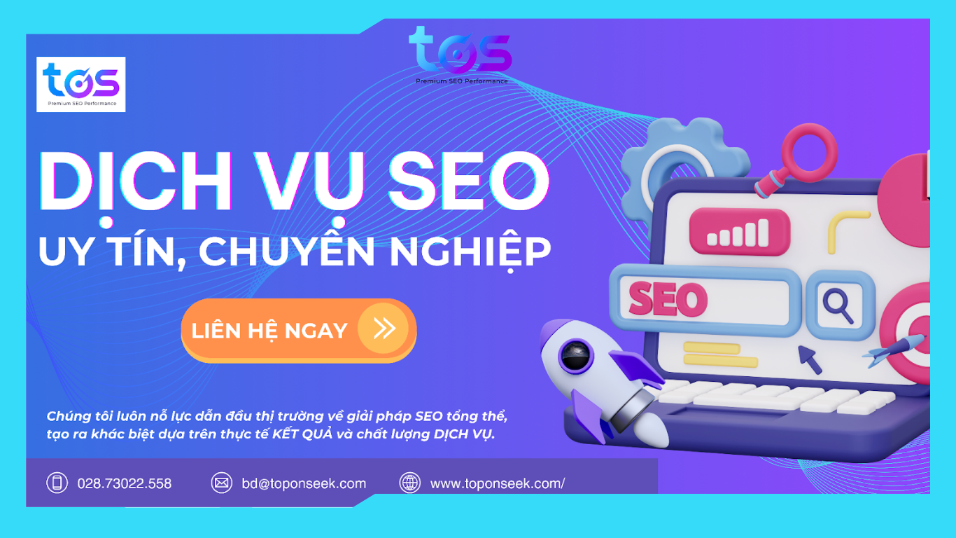 TOS- Công ty SEO uy tín, chuyên nghiệp, bền vững