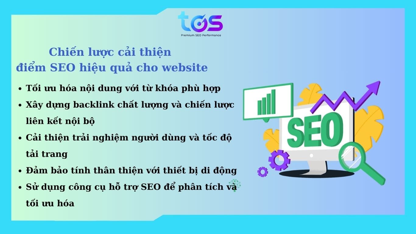 Một số chiến lược để cải thiện điểm SEO