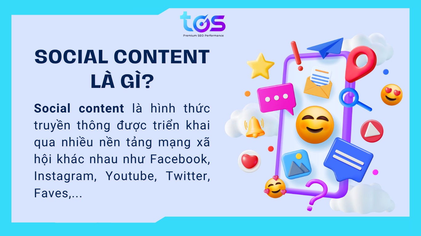 khái niệm social content là gì