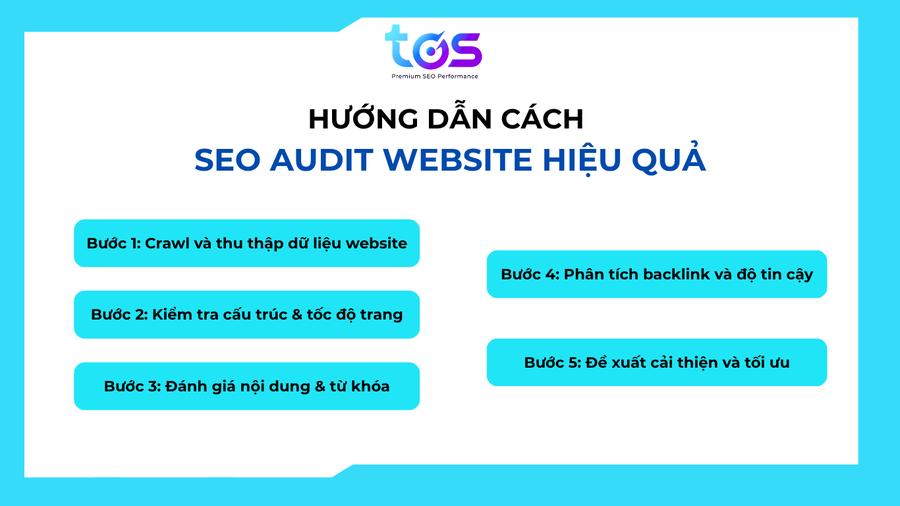 Quy trình SEO Audit website hiệu quả