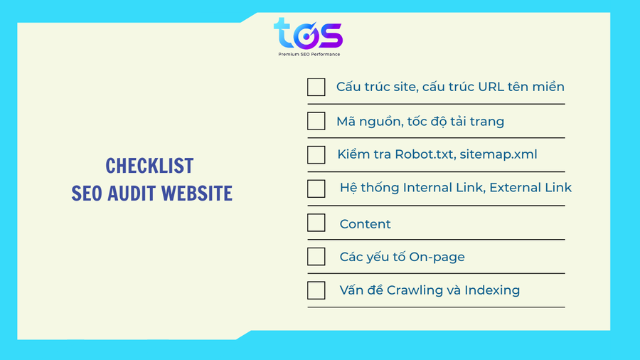 Checklist SEO Audit Website