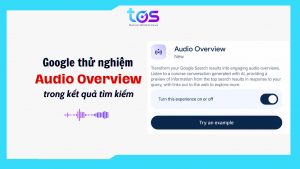 Google thử nghiệm Audio Overviews