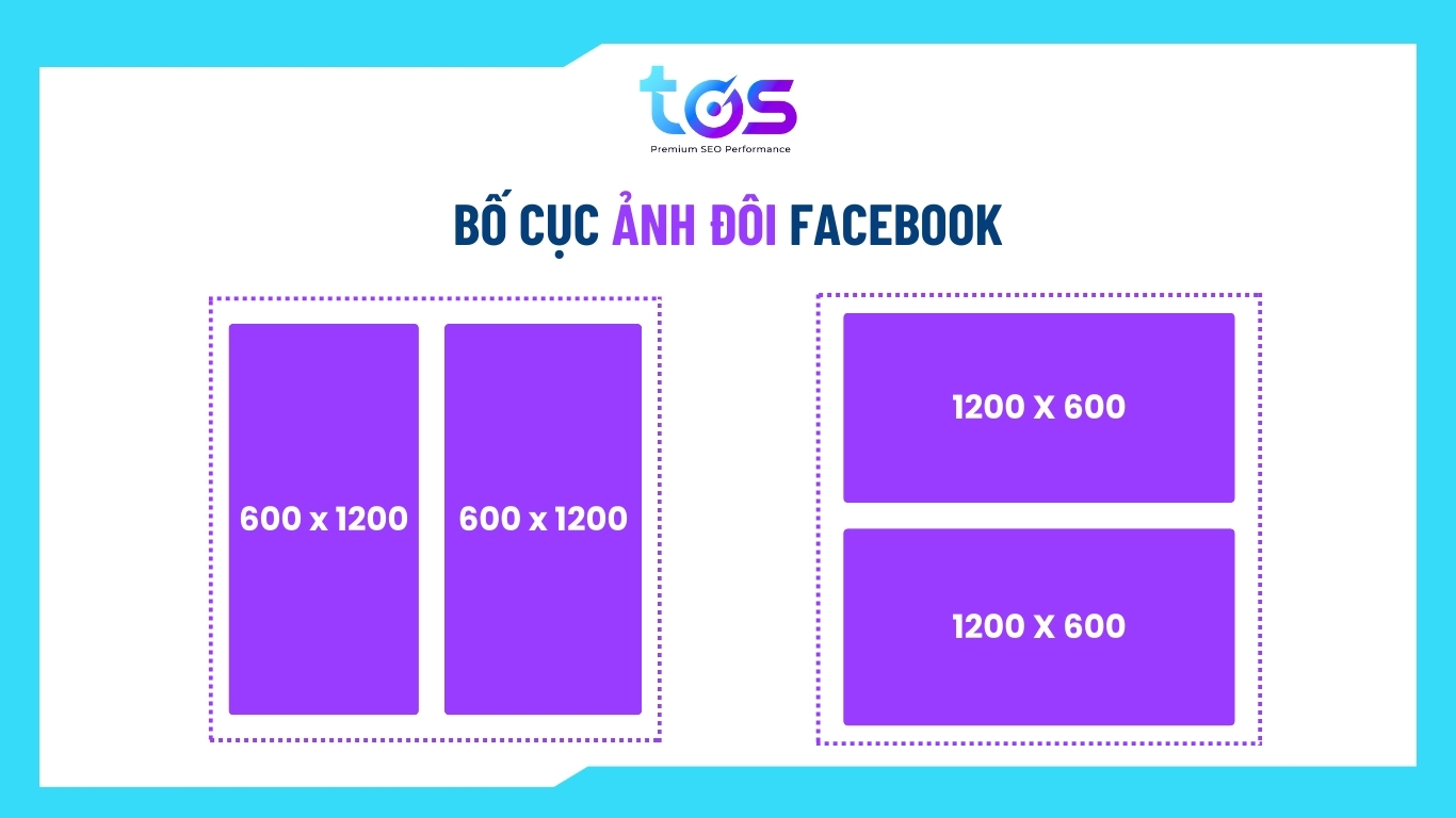Bố cục ảnh đôi Facebook