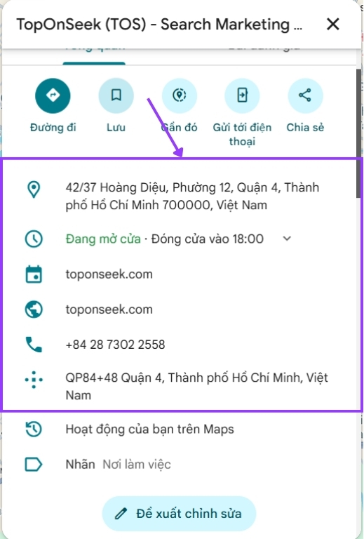 Thông tin doanh nghiệp trên hồ sơ cần hợp lệ, minh bạch