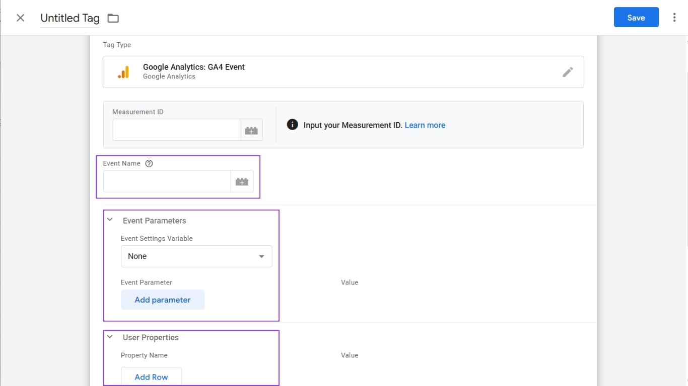 Các thành phần của một Event trong Google Analytics
