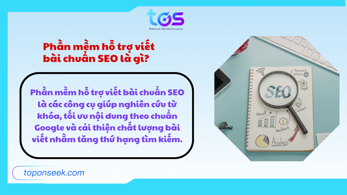 phần mềm hỗ trợ viết bài chuẩn seo