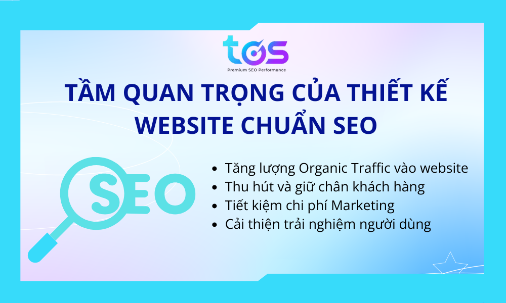 Thiết kế website chuẩn SEO có 4 lợi ích quan trọng cần lưu ý