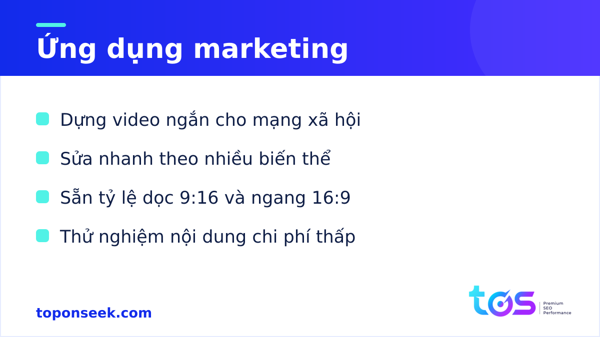 Ứng dụng Gemini Omni Flash trong marketing