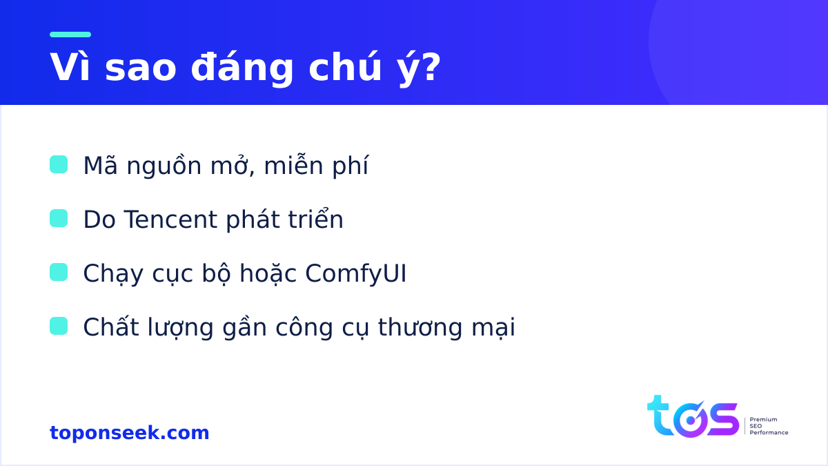 Hunyuan3D - Vì sao đáng chú ý?