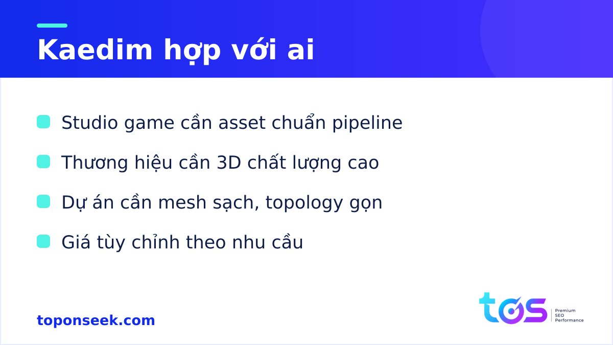 Kaedim - Kaedim hợp với ai