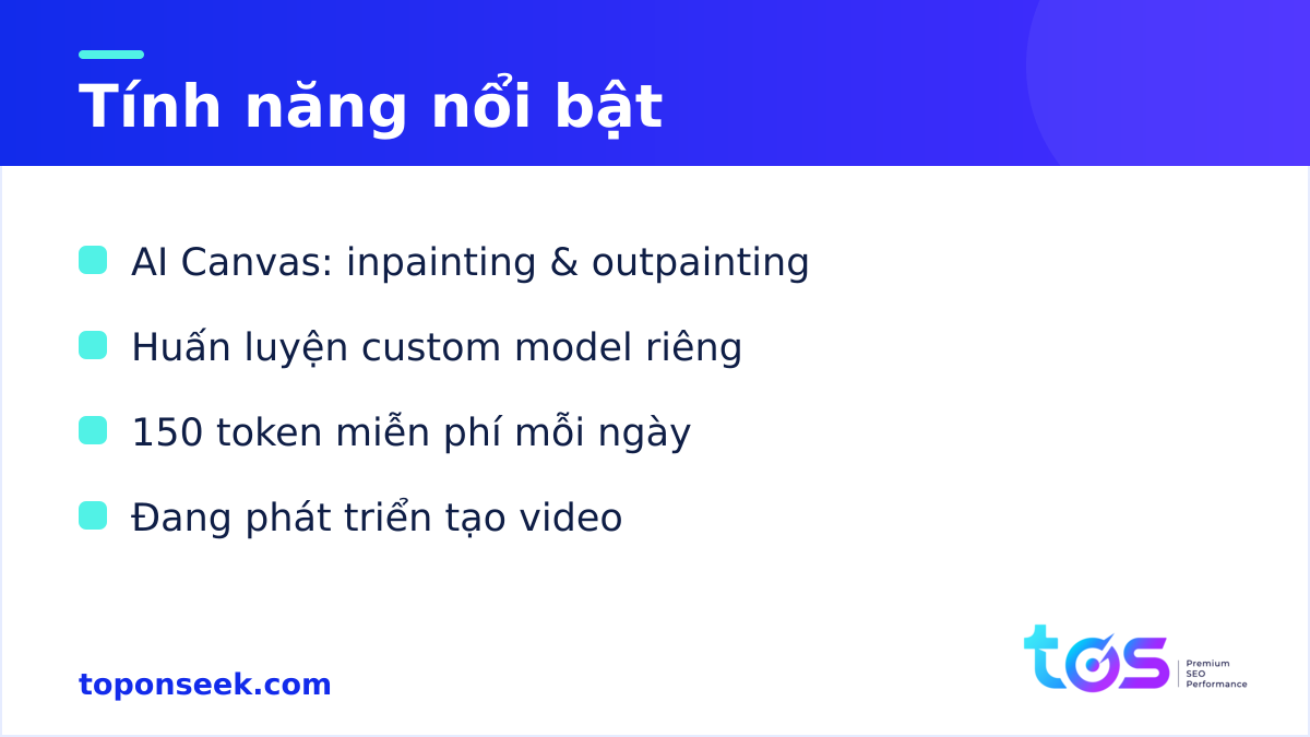 Leonardo AI - Tính năng nổi bật