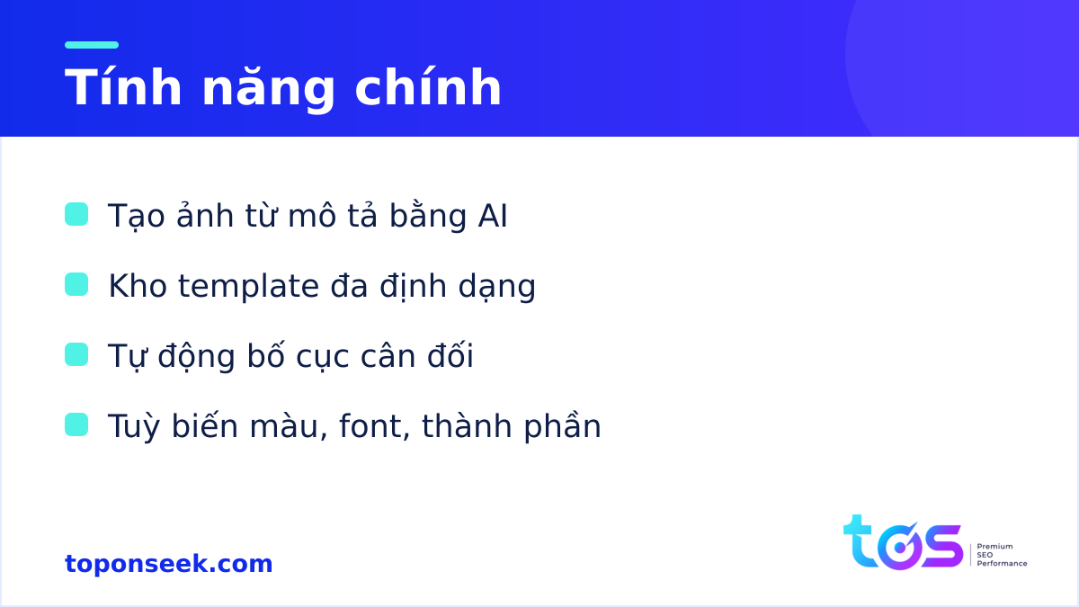 Microsoft Designer - Tính năng chính