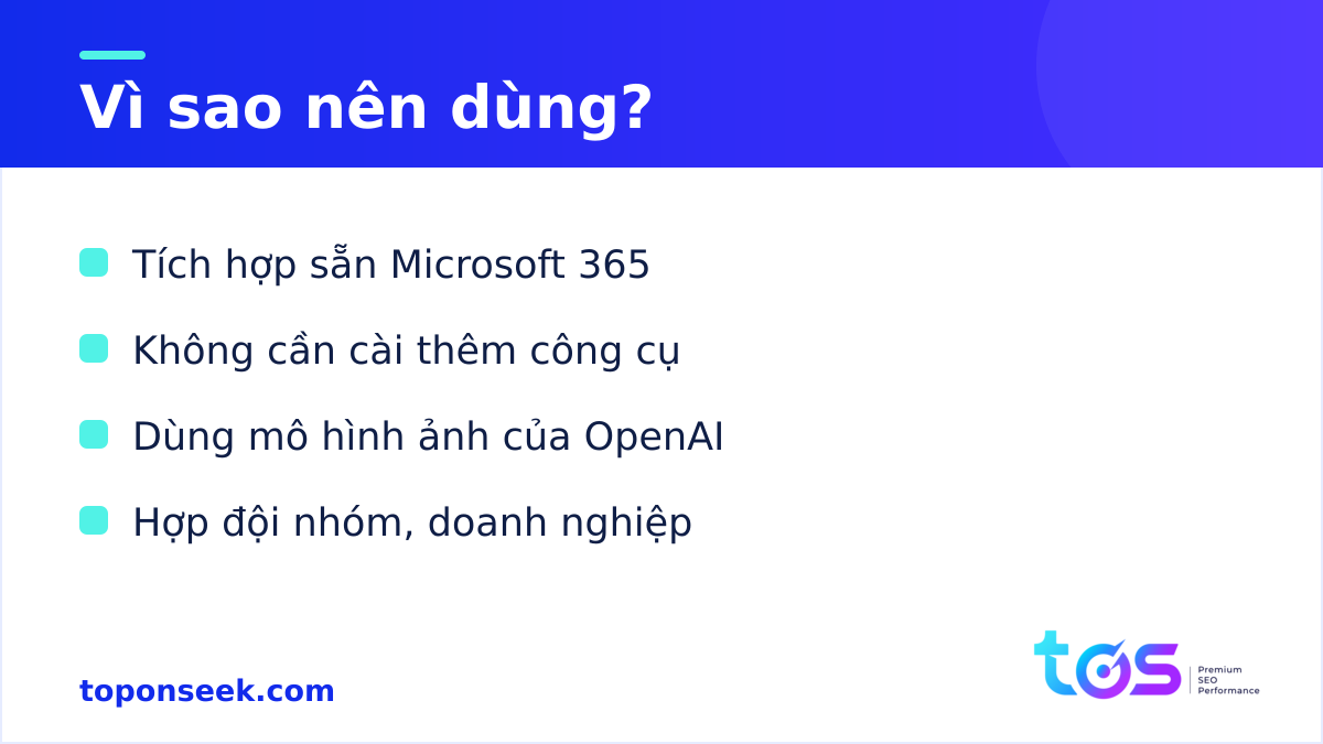 Microsoft Designer - Vì sao nên dùng?