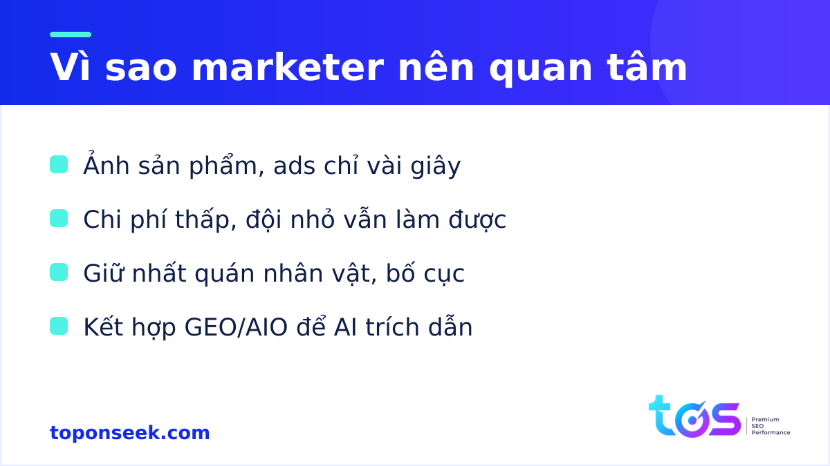 Nano Banana - Vì sao marketer nên quan tâm