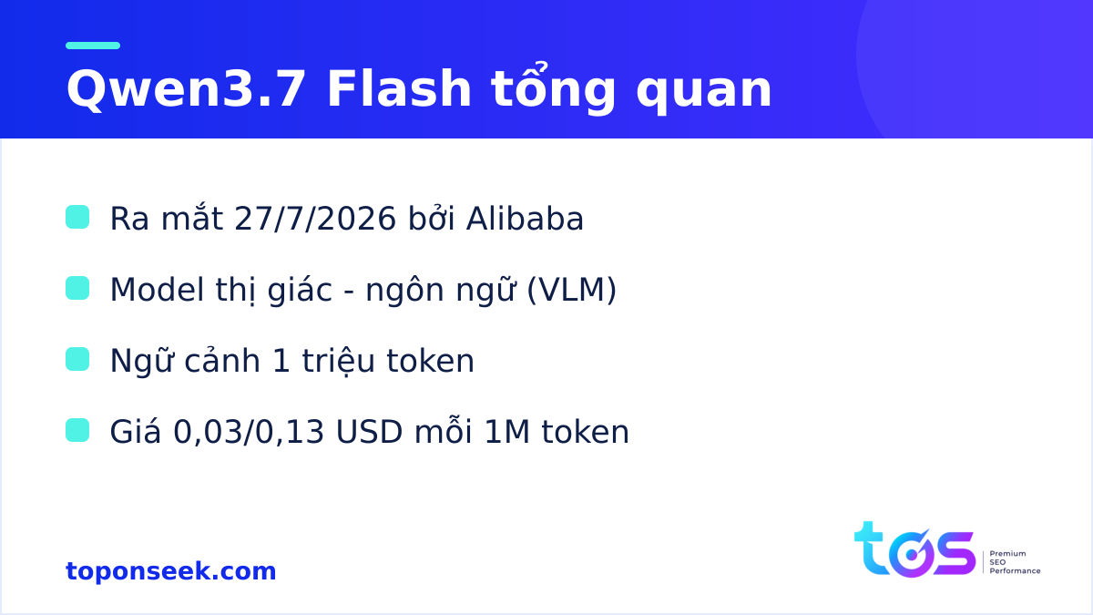 Tổng quan Qwen3.7 Flash của Alibaba