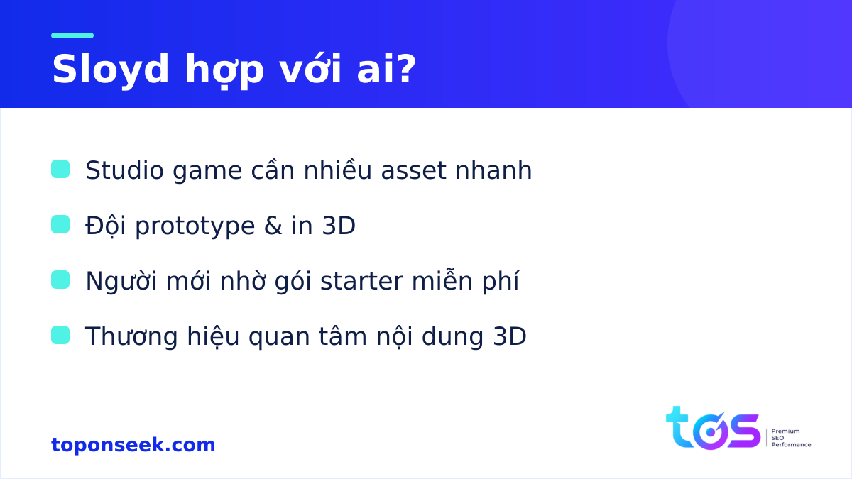 Sloyd - Sloyd hợp với ai?
