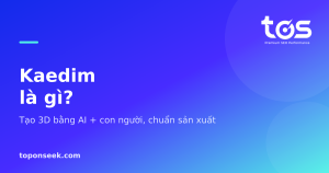 Kaedim là gì? - Tạo 3D bằng AI + con người, chuẩn sản xuất