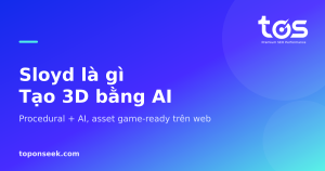 Sloyd là gì Tạo 3D bằng AI - Procedural + AI, asset game-ready trên web