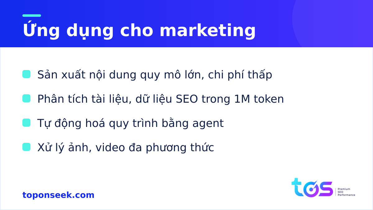 Cách dùng Gemini 3.7 Flash cho marketing và SEO