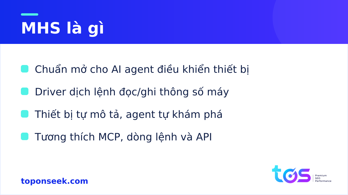 Model Hardware Standard là gì - bốn đặc điểm cốt lõi của chuẩn MHS