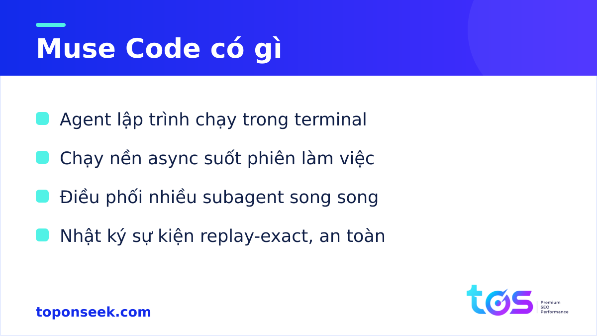 Muse Code là gì và các tính năng chính của agent lập trình Meta