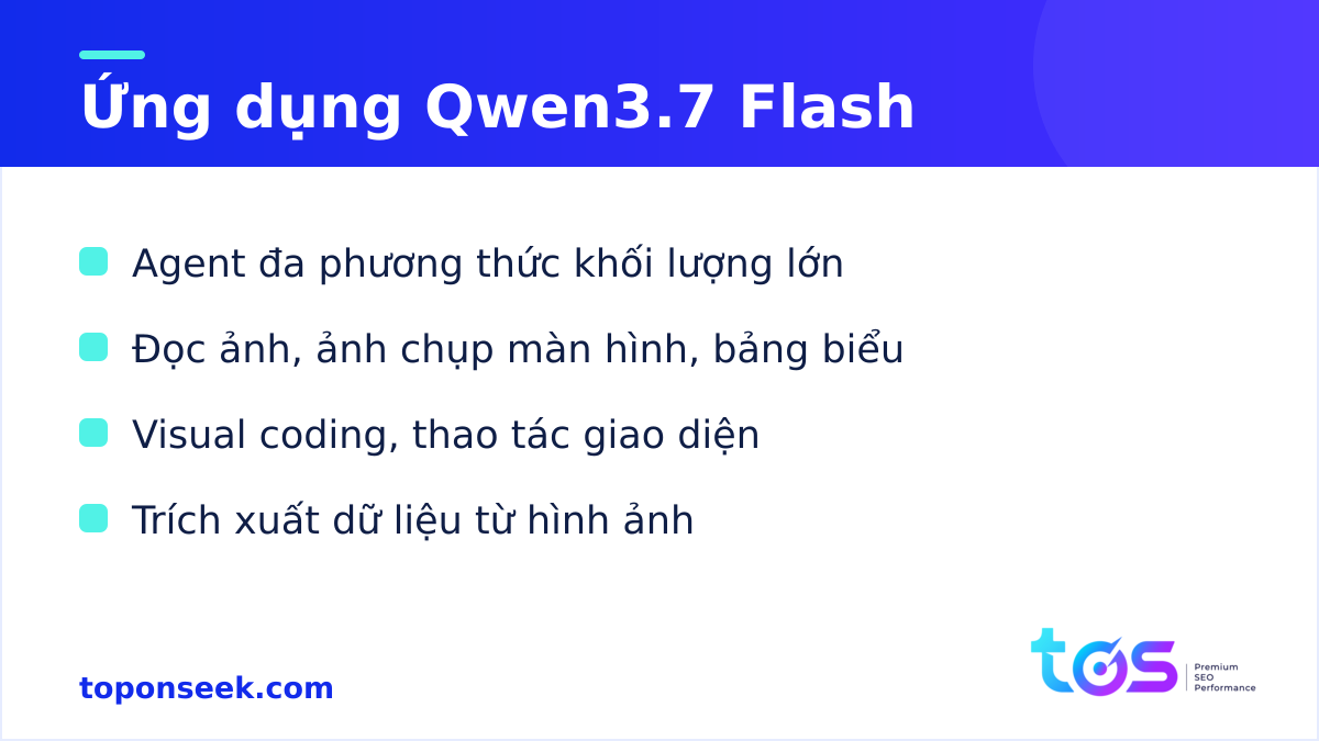 Ứng dụng Qwen3.7 Flash cho marketing