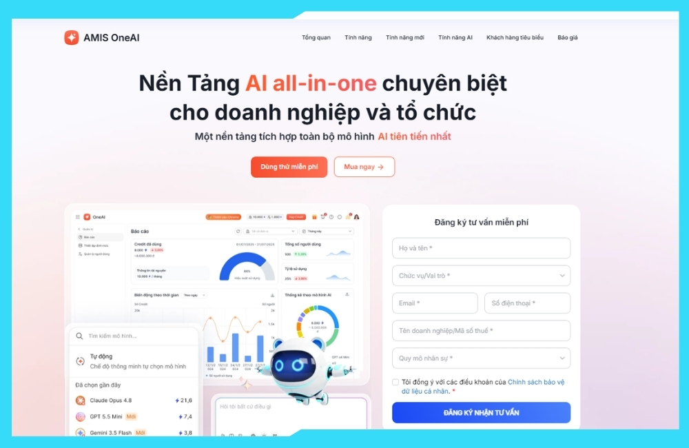 Công cụ AI Tóm tắt văn bản - AMIS OneAI