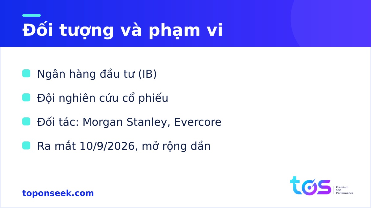 Đối tượng và phạm vi của ChatGPT for Financial Services