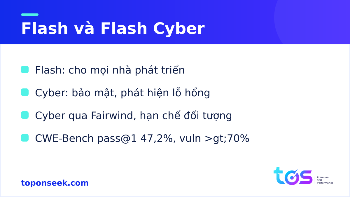 Gemini 3.8 Flash và biến thể Flash Cyber