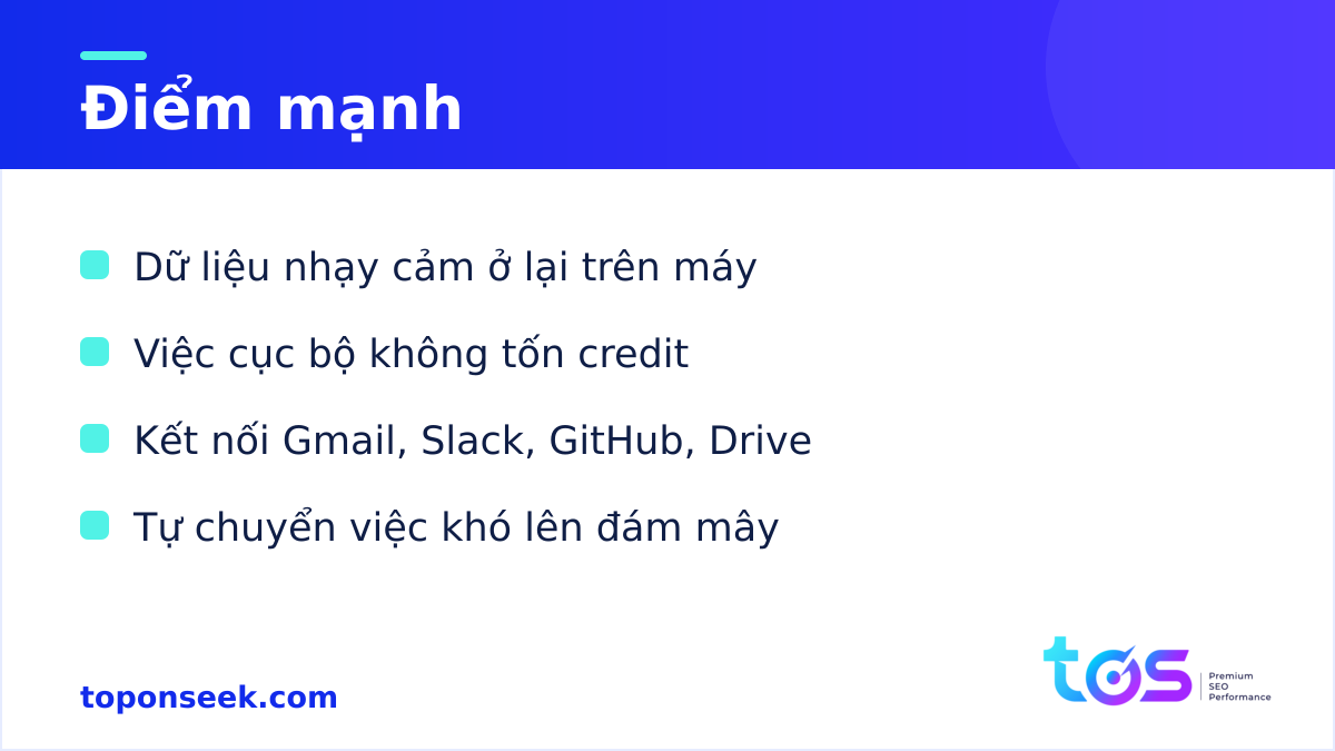 Điểm mạnh của Perplexity Portable Computer